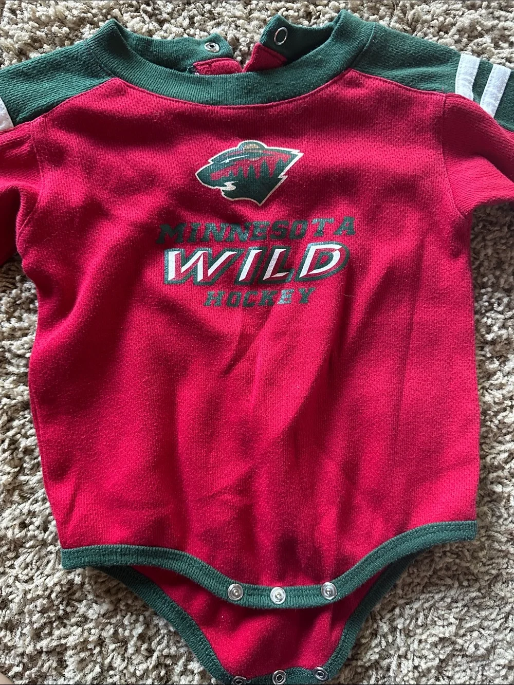 Baby One-Piece MN Wild Bodysuit and black Pants